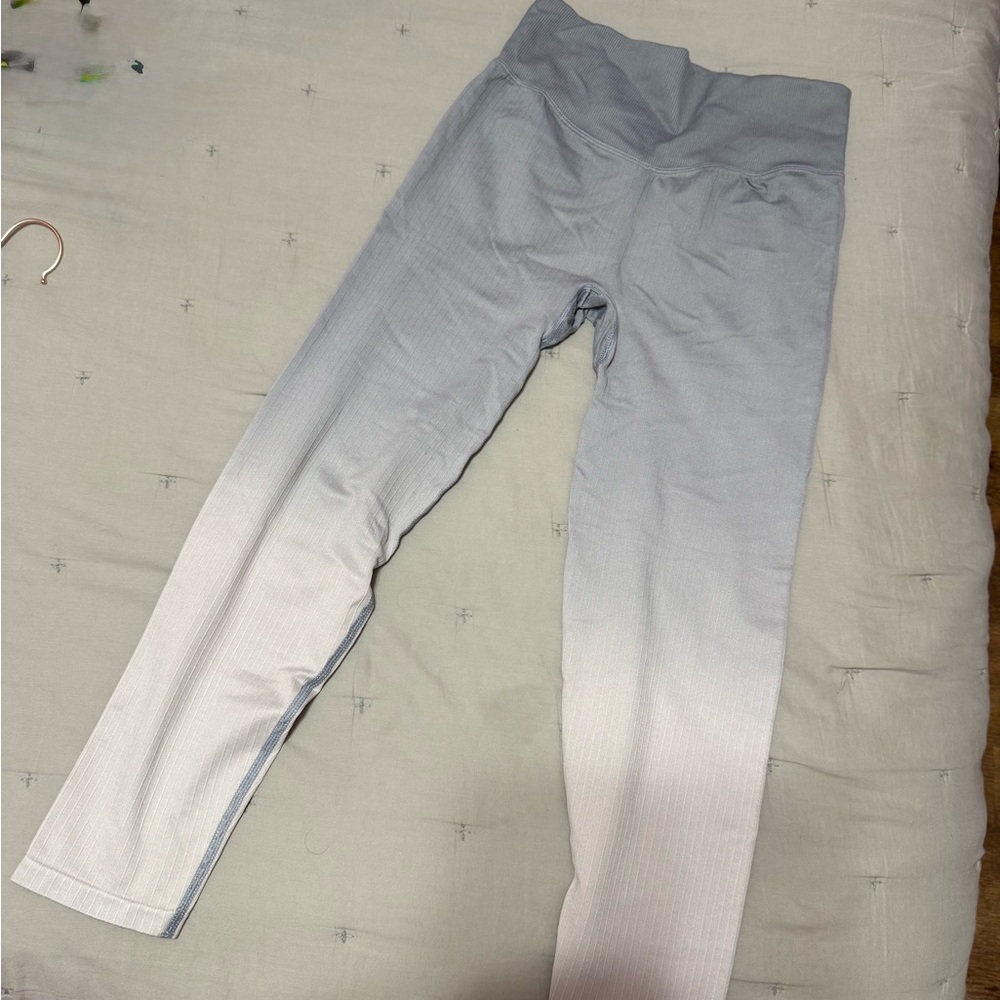 VS Pink Ombre Gray Leggings